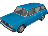 VAZ 2104 3D Model preview