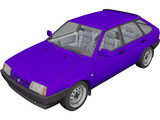 VAZ 2109 3D Model preview