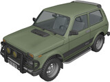 VAZ 21213 Niva 3D Model preview