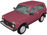 VAZ-21214 Lada Niva 4x4 (2012) 3D Model preview