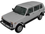 VAZ-2123 (2012) 3D Model preview