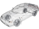 VAZ Lada 2110 3D Model