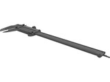 Vernier Caliper 3D Model preview
