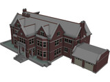 Victorian House 3D Model preview