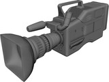 Video Camera 3D Model preview