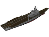 Vikramadity Aircraft Carrier 3D Model preview
