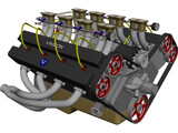 Vinson Engine 3D Model preview