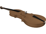 Violin 3D Model