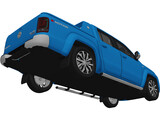 Volkswagen Amarok (2018) 3D Model