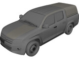 Volkswagen Amarok 3D Model preview