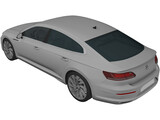 Volkswagen Arteon (2018) 3D Model