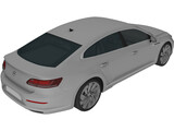 Volkswagen Arteon (2018) 3D Model