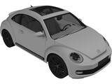 Volkswagen Beetle (2012) 3D Model