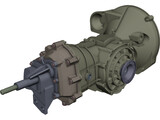 Volkswagen Beetle Transaxle 3D Model preview