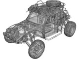 Volkswagen Beetle Trophy Truck 3D Model