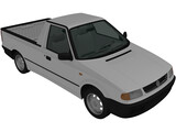Volkswagen Caddy (1995) 3D Model