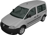 Volkswagen Caddy (2004) 3D Model preview