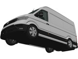 Volkswagen Crafter L1H2 (2017) 3D Model