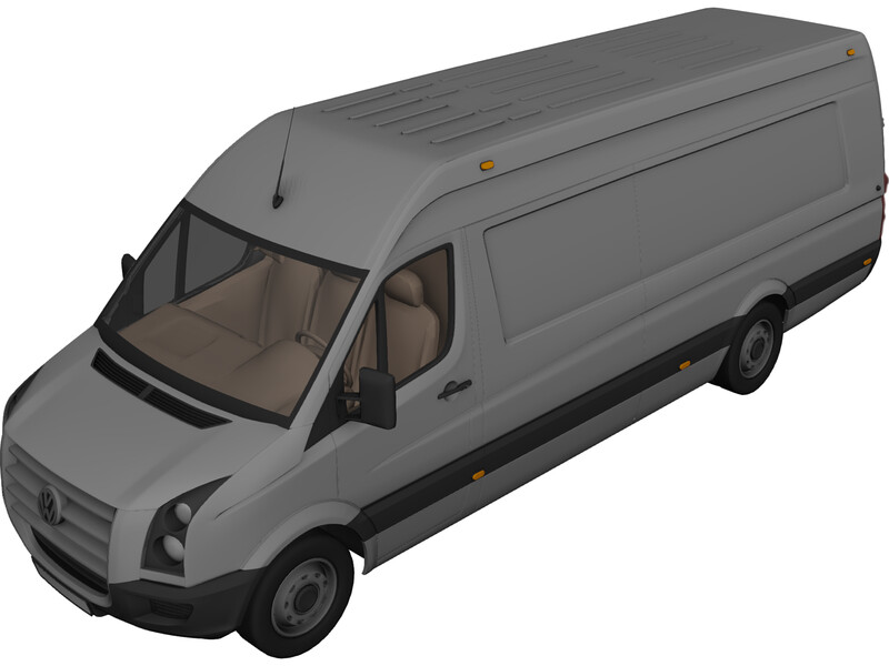 Volkswagen Crafter 3D Model