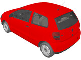 Volkswagen Fox 3-Door (2003) 3D Model