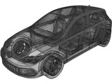 Volkswagen Golf 8 (2020) 3D Model