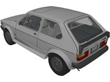 Volkswagen Golf I GTi (1984) 3D Model
