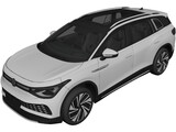 Volkswagen ID.6 X (2022) 3D Model preview