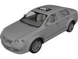 Volkswagen Jetta (2006) 3D Model preview
