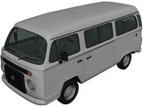 Volkswagen Kombi (2012) 3D Model preview