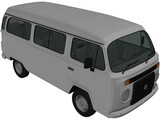 Volkswagen Kombi (2012) 3D Model
