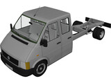 Volkswagen LT Double Cabin 3D Model preview