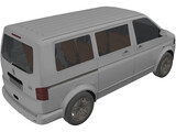 Volkswagen Multivan 3D Model