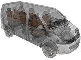 Volkswagen Multivan 3D Model