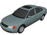 Volkswagen Passat (1999) 3D Model preview