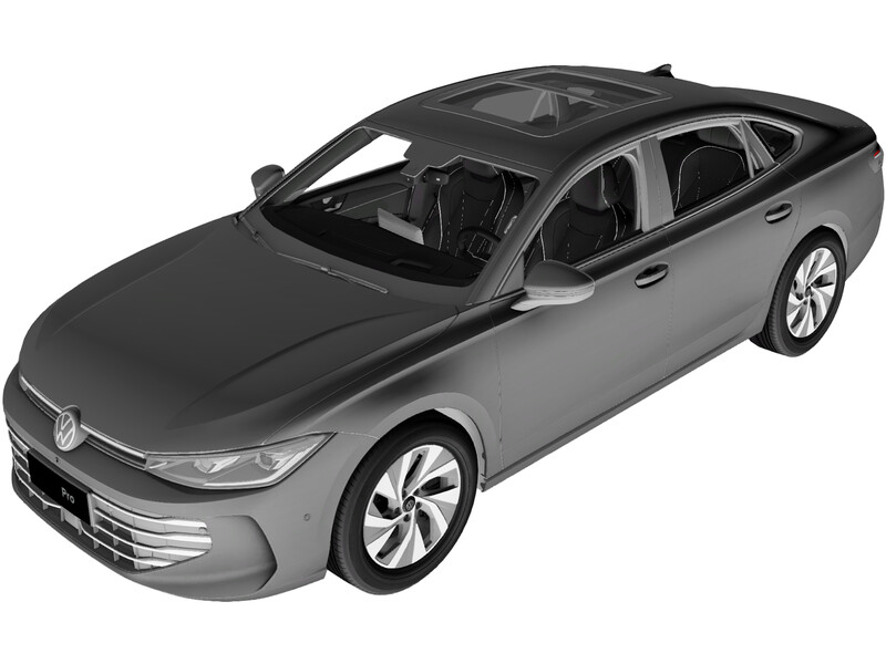 Volkswagen Passat (2025) 3D Model