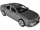 Volkswagen Passat (2025) 3D Model