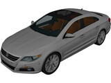 Volkswagen Passat CC 3D Model preview