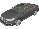 Volkswagen Passat PHEV CN-Spec (2019) 3D Model preview