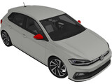 Volkswagen Polo (2018) 3D Model