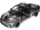 Volkswagen Saveiro Robust (2025) 3D Model