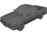 Volkswagen Saveiro 3D Model preview
