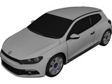 Volkswagen Scirocco (2008) 3D Model preview