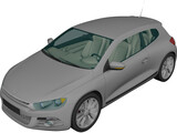 Volkswagen Scirocco 3D Model preview