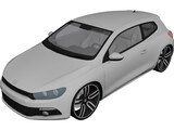 Volkswagen Scirocco 3D Model preview
