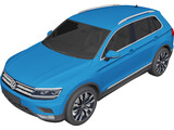 Volkswagen Tiguan 2.0 TDi (2017) 3D Model preview