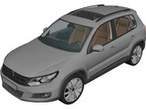Volkswagen Tiguan (2010) 3D Model preview