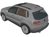 Volkswagen Tiguan (2010) 3D Model
