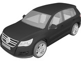 Volkswagen Tiguan (2011) 3D Model preview