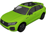 Volkswagen Touareg R (2021) 3D Model preview