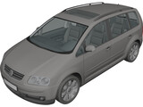 Volkswagen Touran (2003) 3D Model preview